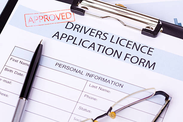 Drivers licence application form approved
