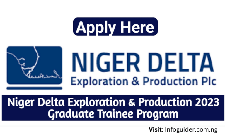 NDEP Graduate Trainee Program 2023 for Young Graduates